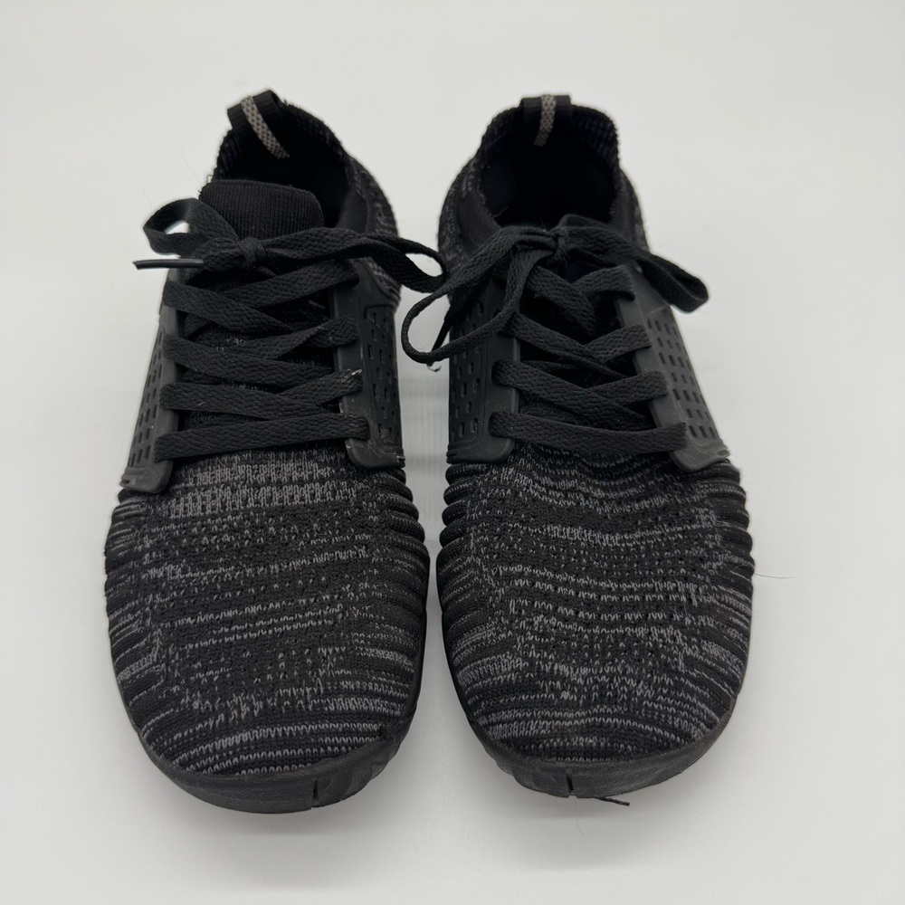 WHITIN Black Sneakers Knit Barefoot Shoe Sporty Design
